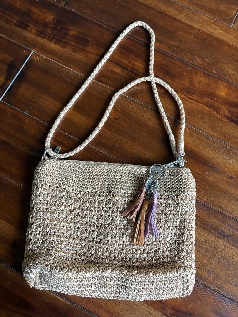 The Sak Lumi crossbody, color Bamboo. NEW